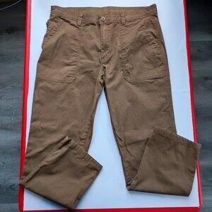 Weatherproof performance flex pants cedar colour men's size 36x32